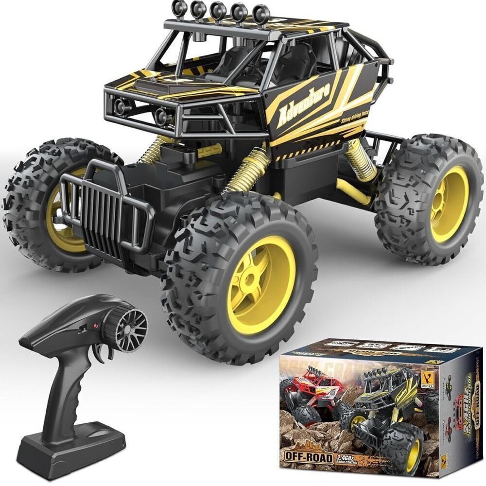 Remote Control Car Boys & Girls All Terrain Monster Truck Rechargeable Batteries
